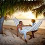 Voir la diapositive 1 : Hamac double en coton - Cappuccino - BARBADOS