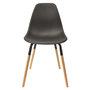 Voir la diapositive 3 : Paris Prix Lot de 4 Chaises Scandinaves  Phénix  81cm Noir