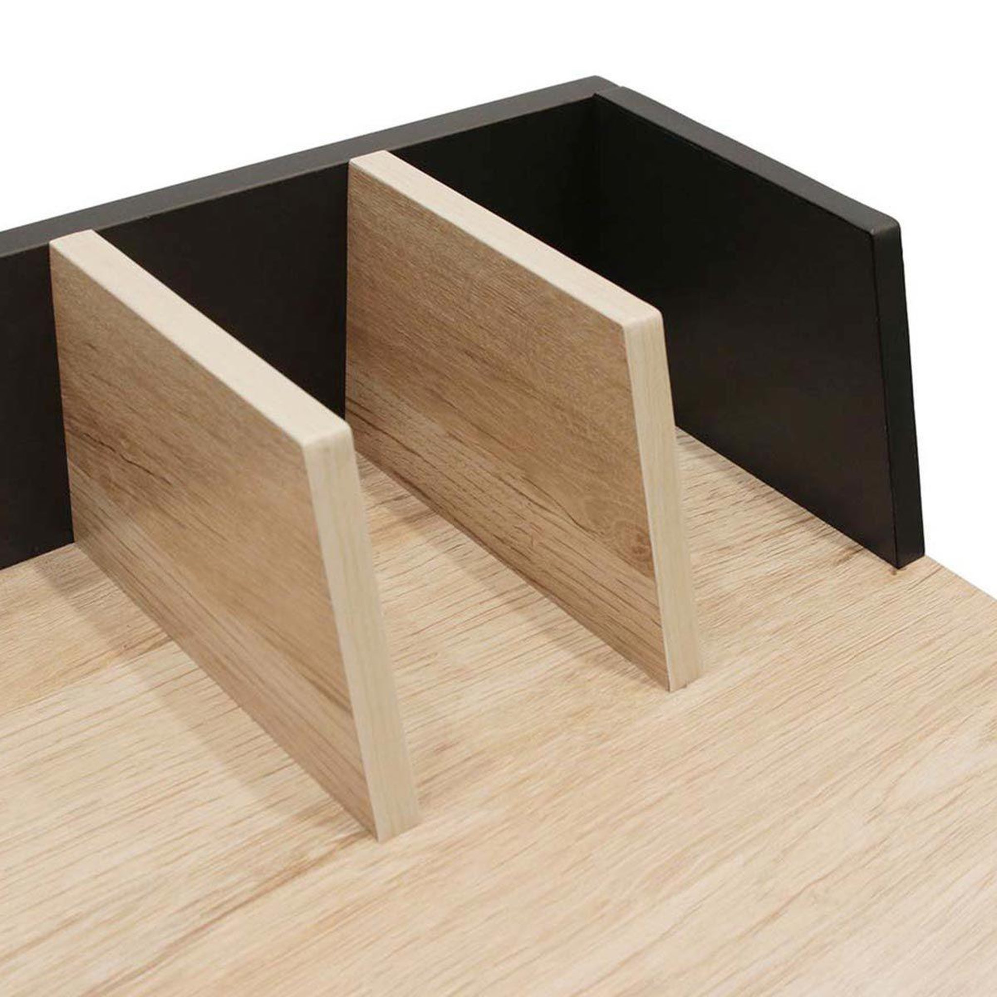 Voir la diapositive 5 : The Home Deco Factory Bureau design  brice  90cm noir