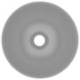 Voir la diapositive 4 : VIDAXL Lavabo de salle de bain Ceramique Gris clair Rond