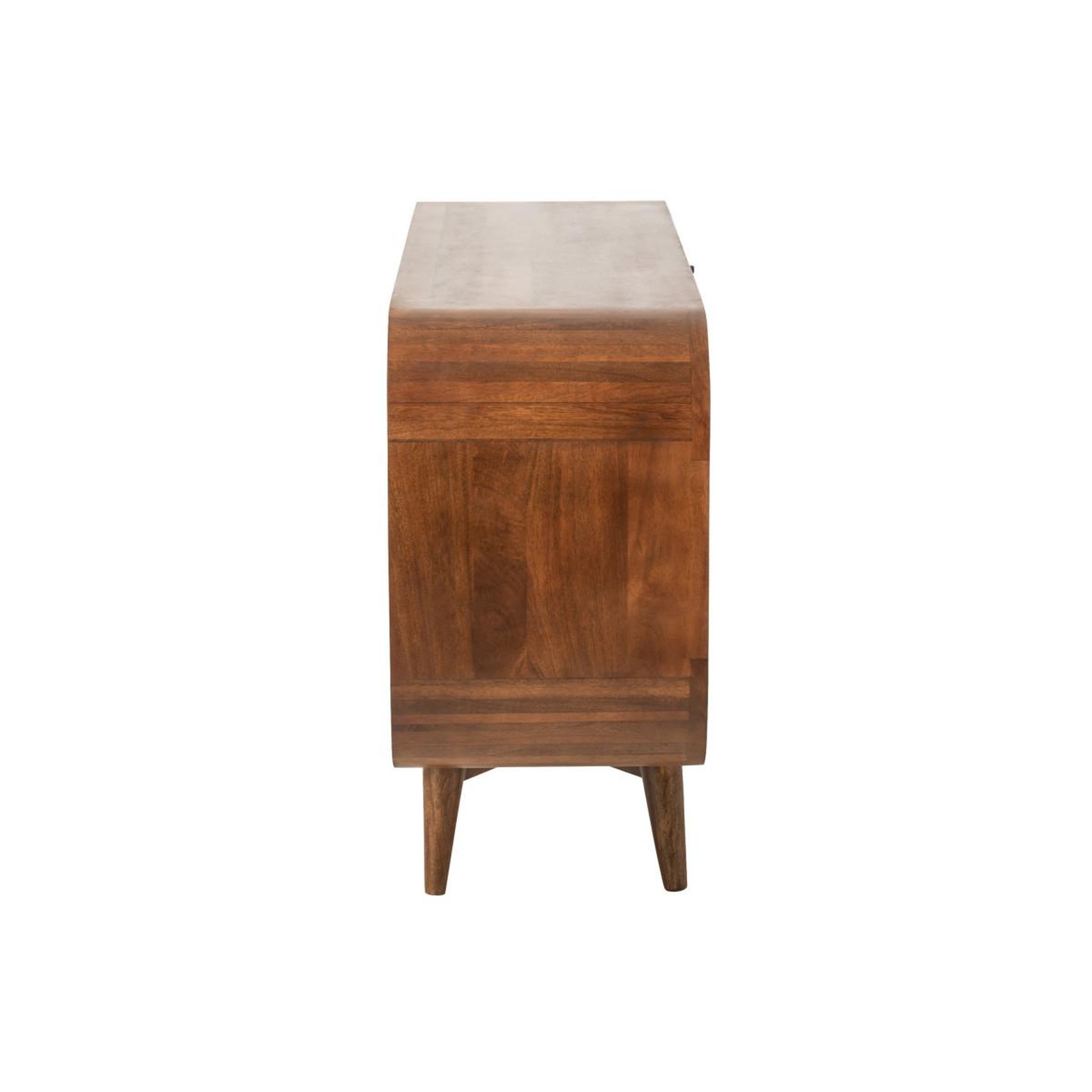 Voir la diapositive 4 : J-LINE Buffet 18 tiroirs en bois  sixty  152cm naturel