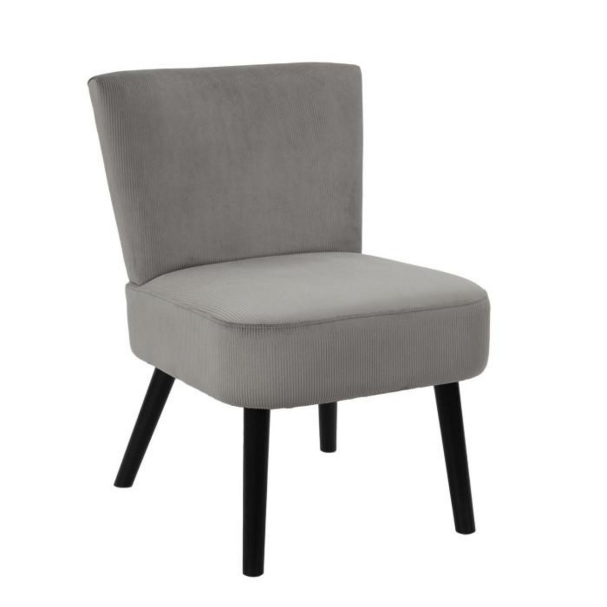 Paris Prix Fauteuil Crapaud  Giulia  76cm Gris