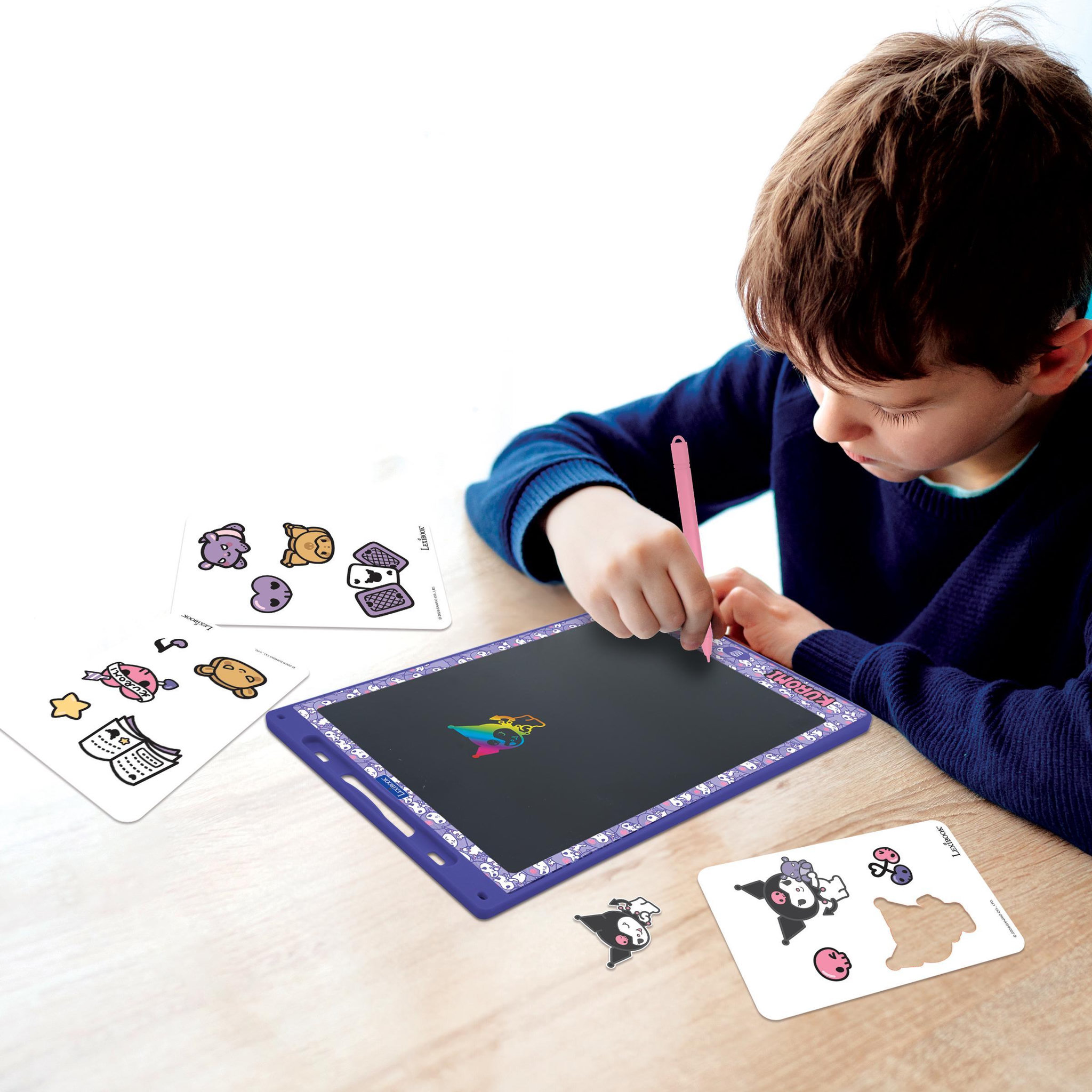 Voir la diapositive 5 : Lexibook Tablette à Dessins multicolore Kuromi