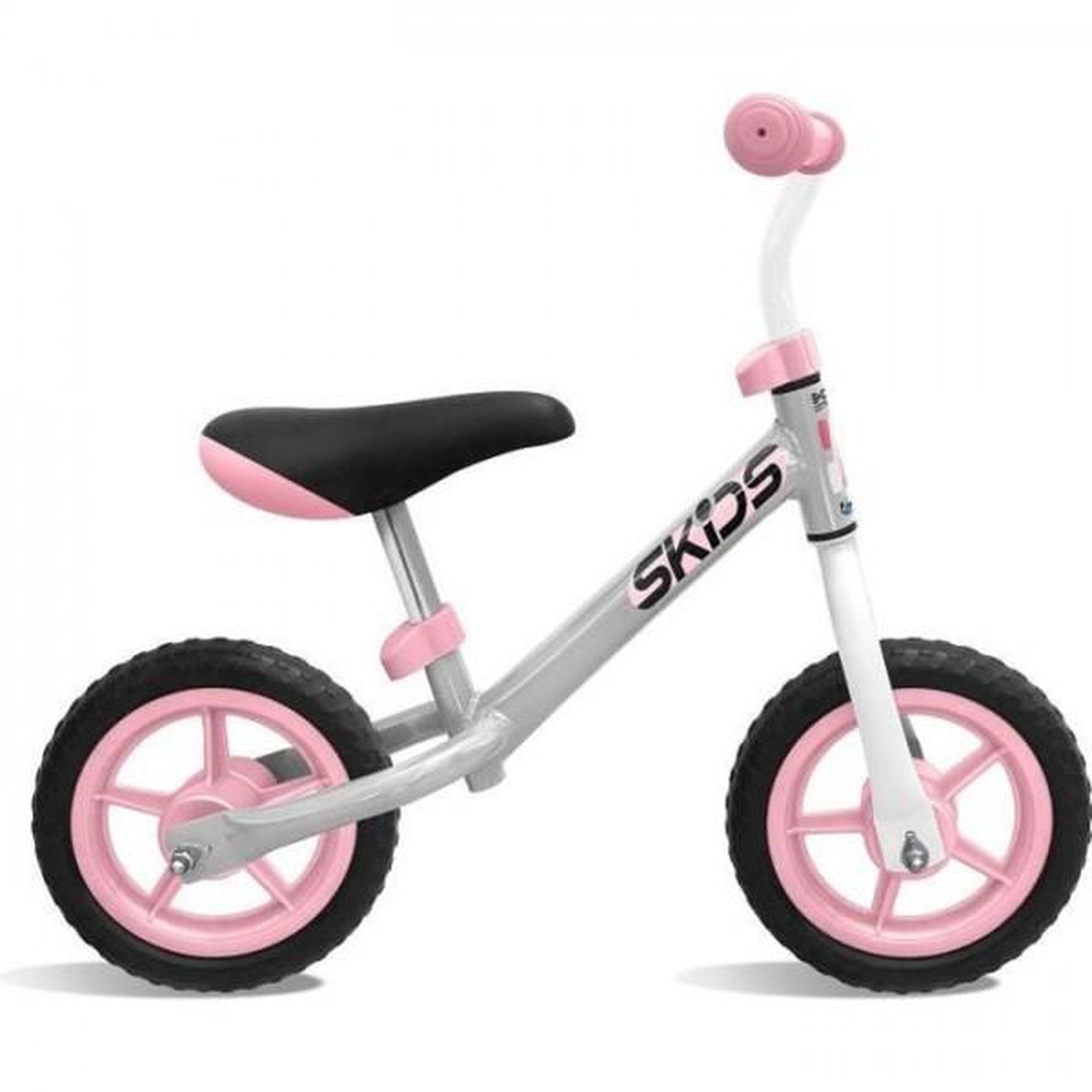 MARKET24 Draisienne Velo  grise et rose - SKIDS CONTROL