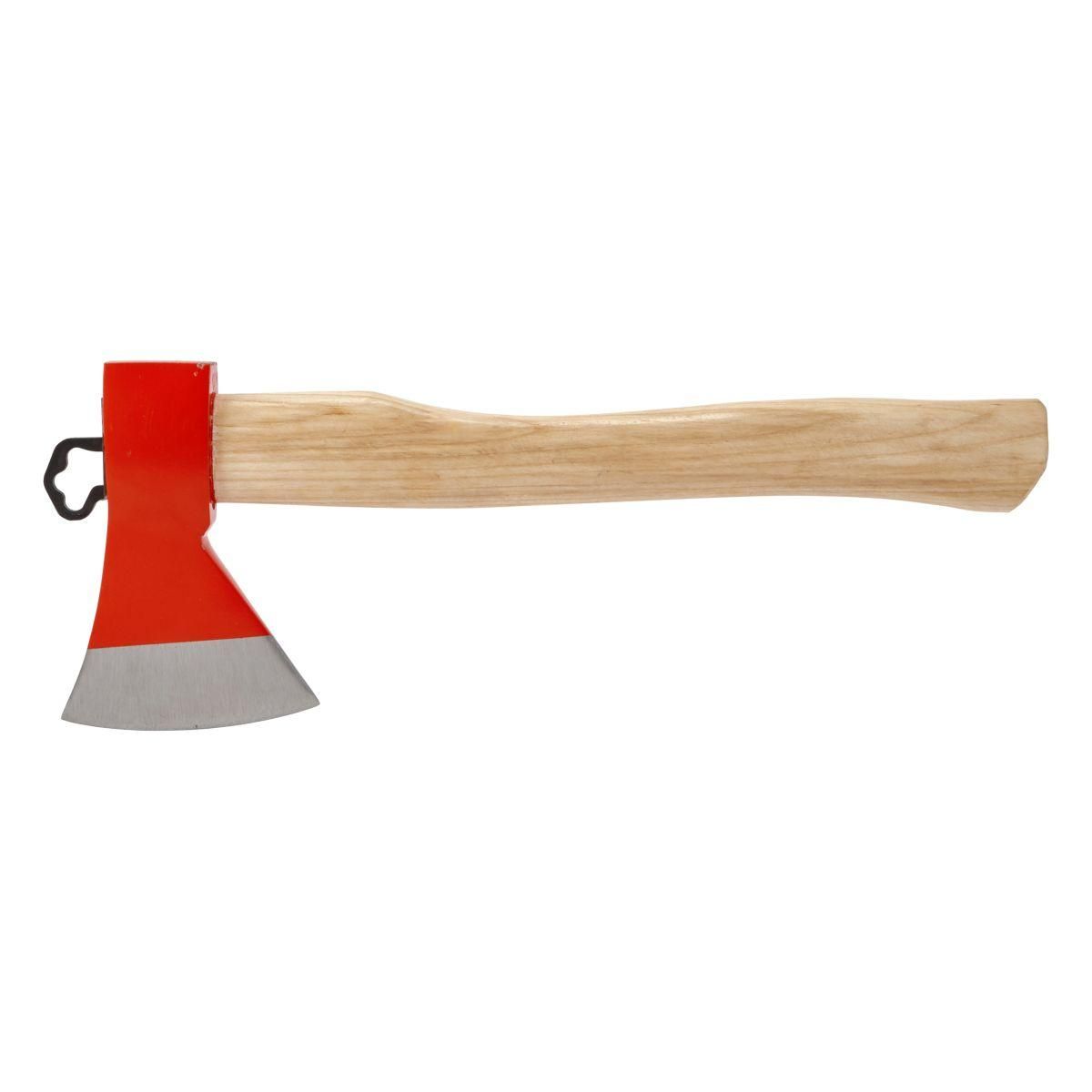 GARDENSTAR Hâche en acier avec manche en bois - 38 cm