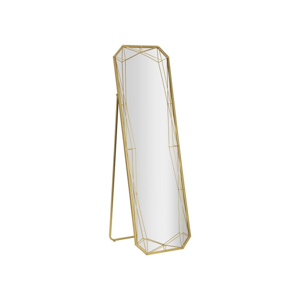 Paris Prix Miroir sur Pied  Linee  153cm Or