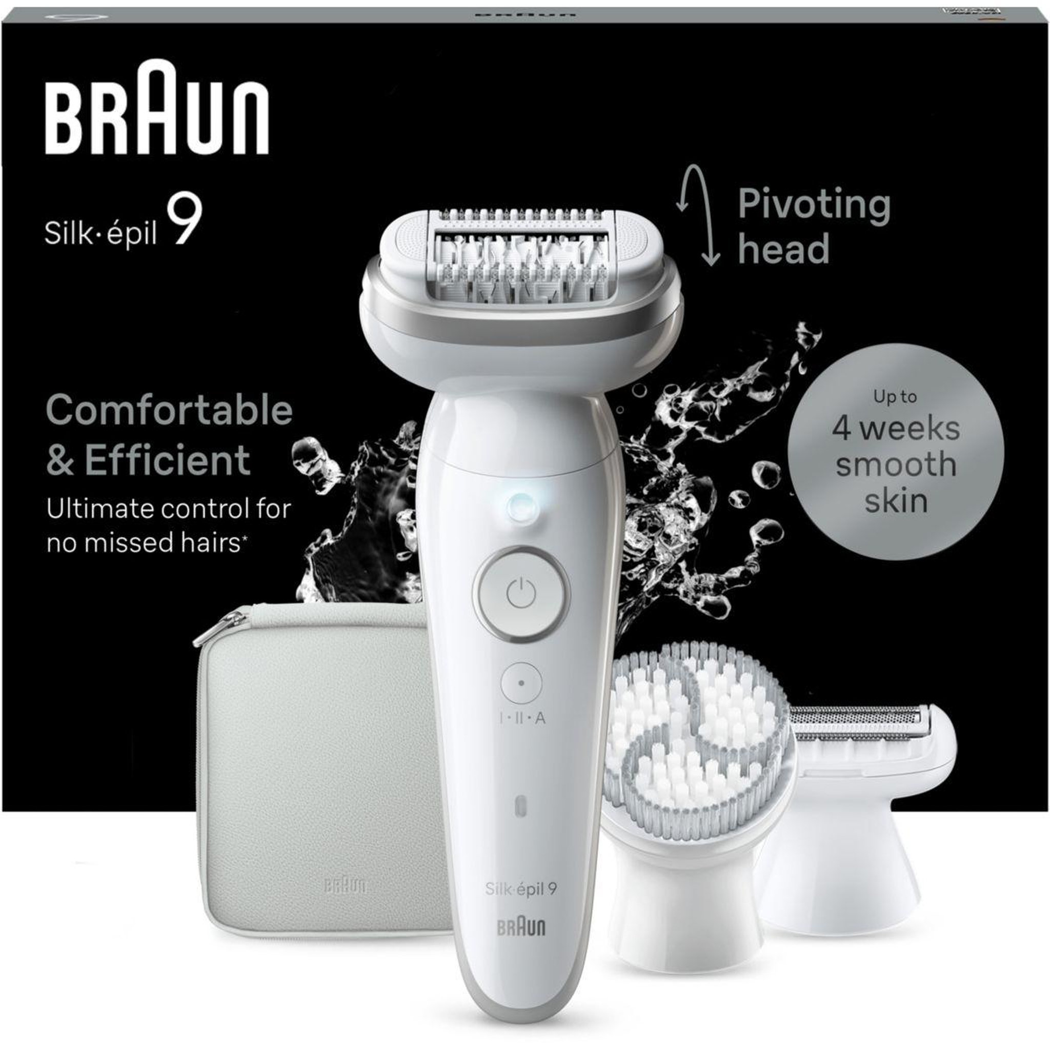 BRAUN Epilateur électrique Silk Epil 9-061