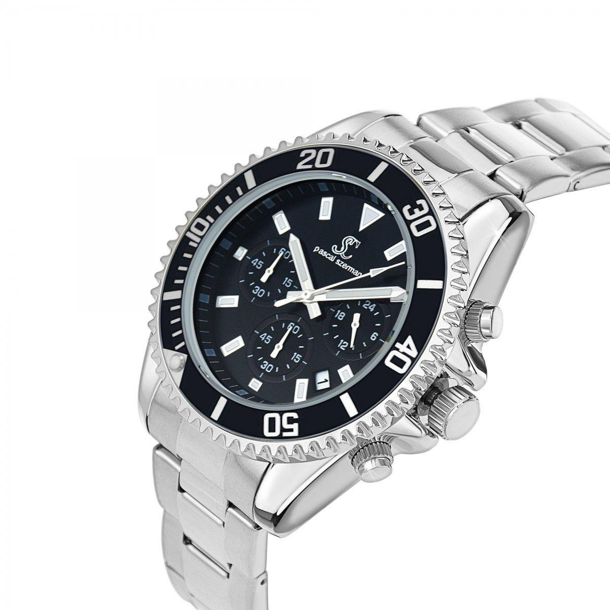 Voir la diapositive 3 : SC CRYSTAL Montre homme quartz par Pascal Szerman