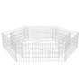 Voir la diapositive 2 : VIDAXL Lit sureleve a gabion hexagonale 200x173x40 cm