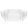 Voir la diapositive 2 : VIDAXL Lit sureleve a gabion hexagonale 200x173x40 cm
