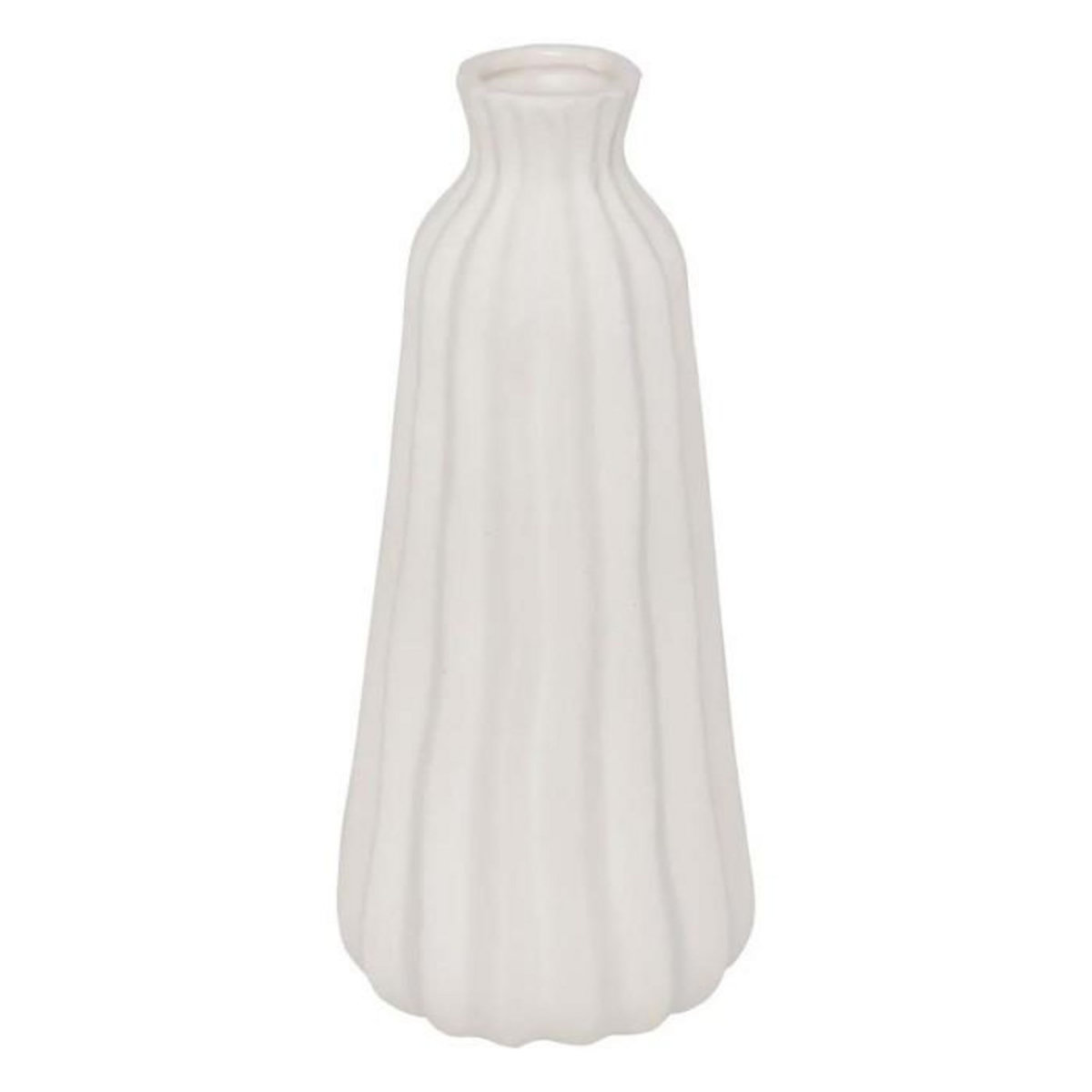 ATMOSPHERA Vase Design en Céramique  Fernan  30cm Blanc