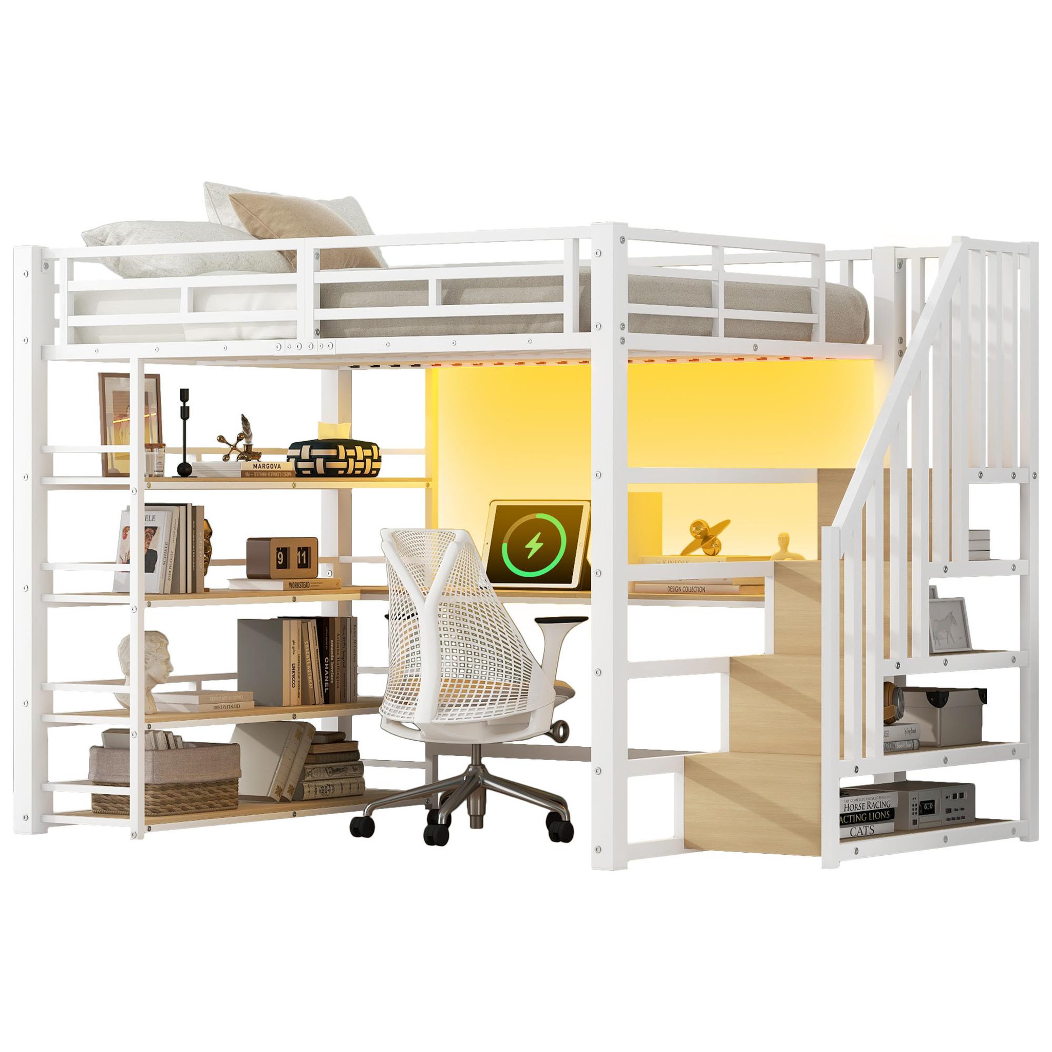Voir la diapositive 1 : MERAX Lit mezzanine