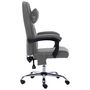 Voir la diapositive 3 : VIDAXL Chaise de bureau de massage Anthracite Similicuir
