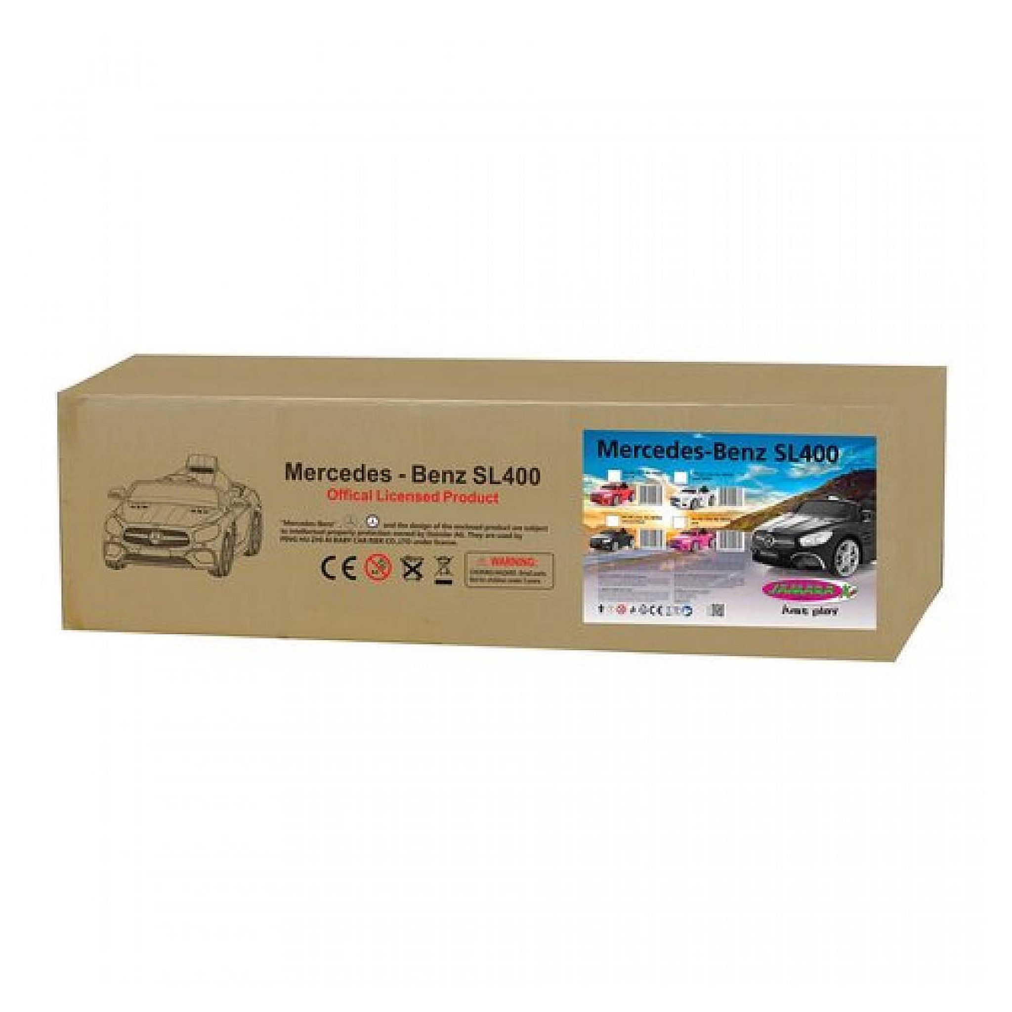 Voir la diapositive 5 : Jamara Ride-on Mercedes-Benz SL 400 pink 12V