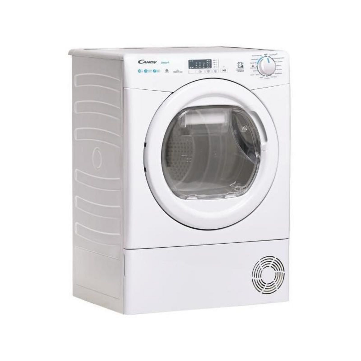 Candy Seche-linge pompe a chaleur CANDY Smart CSE H10A1LE-47 - 10 kg - Connecté - 15 programmes - 66dB - Classe A+