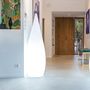 Voir la diapositive 4 : Lumisky Lampadaire ext filaire CLASSY Blanc Polyéthylène H150CM