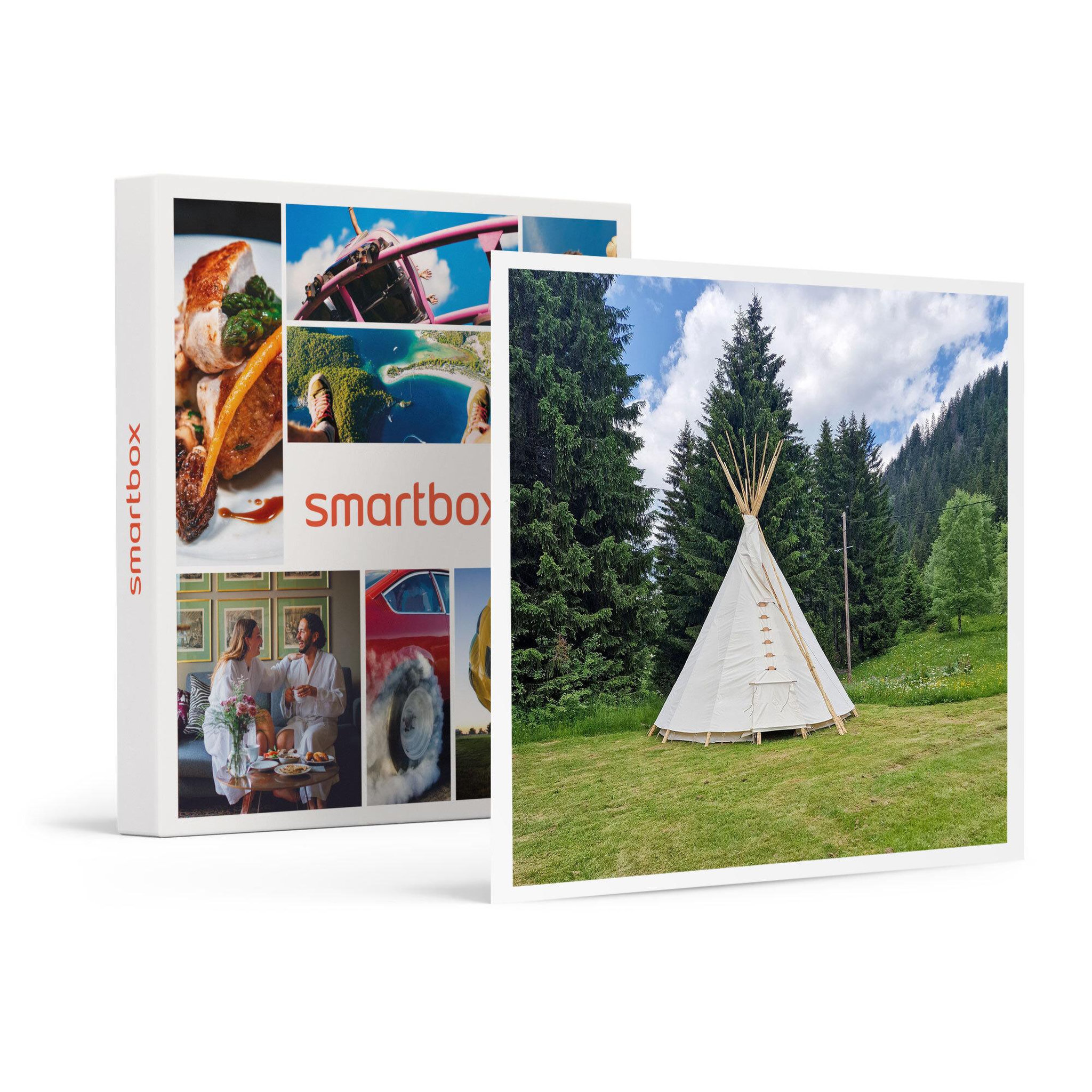 Voir la diapositive 1 : Smartbox 3 jours insolites en tipi près de Chamonix - Coffret Cadeau Séjour