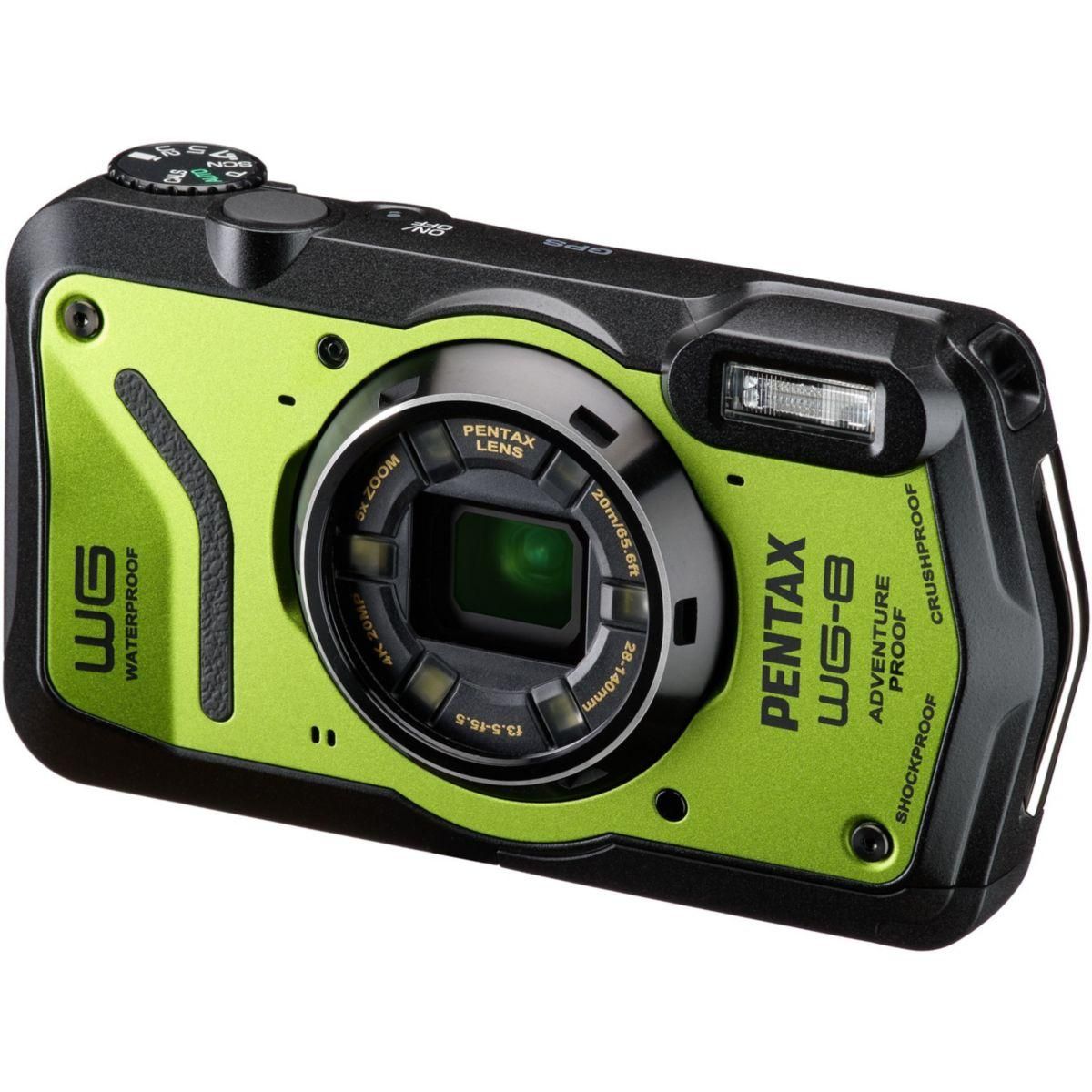 PENTAX Appareil photo Compact WG-8 Vert