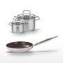 Voir la diapositive 2 : ELO Lot Poêle 28cm avec revêtement céramique sans PFAS & 2 Faitouts 14/20cm Elo Bistro Line Citrin