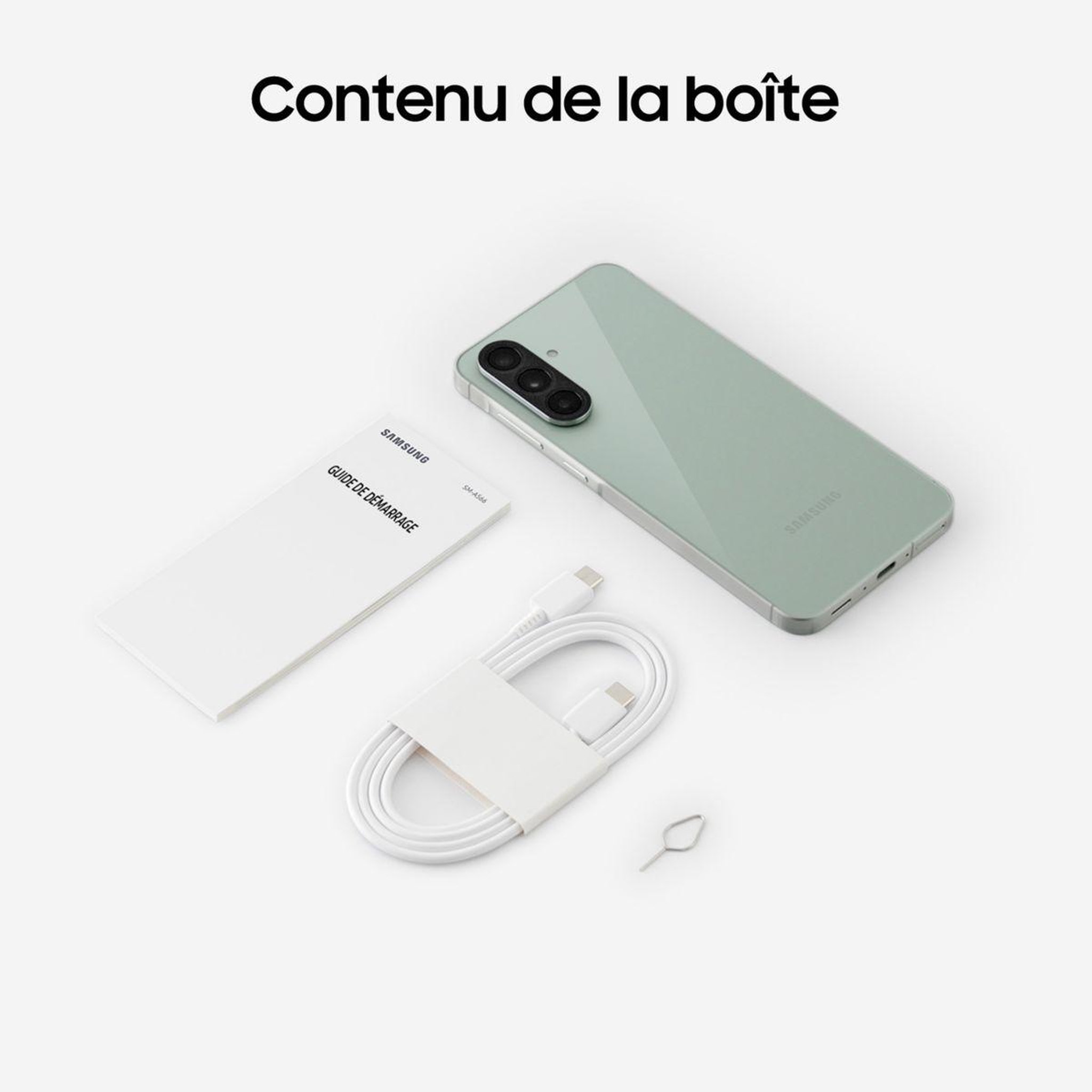 Voir la diapositive 5 : Samsung Smartphone Galaxy A56 Vert Sauge 256Go 5G