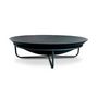 Voir la diapositive 3 : SWEEEK Braséro Ø90cm sur 4 pieds en fonte noir – BROMO - pieds en acier. design épuré