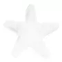 Paris Prix Tapis Déco Enfant  Lovely Star  60x63cm Blanc