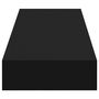 Voir la diapositive 5 : VIDAXL Etagere murale flottante avec tiroir Noir 80x25x8 cm