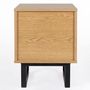 Voir la diapositive 5 : Paris Prix Table de Chevet Design en Bois  Camden  53cm Naturel