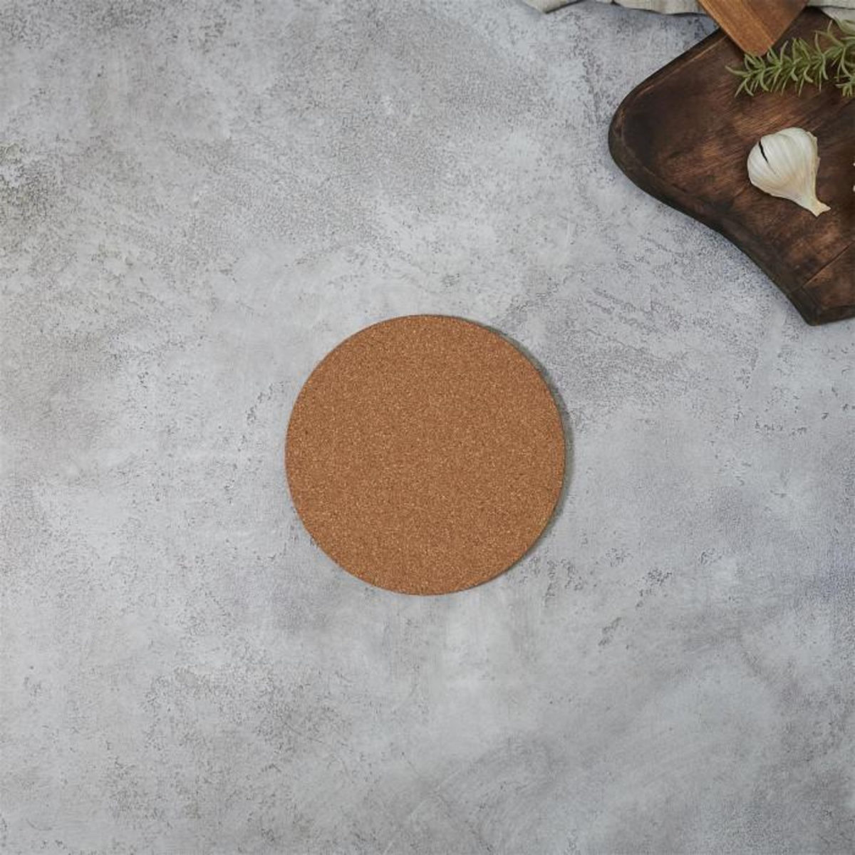 Paris Prix Dessous de Plat Rond en Liège  Colby  19cm Marron