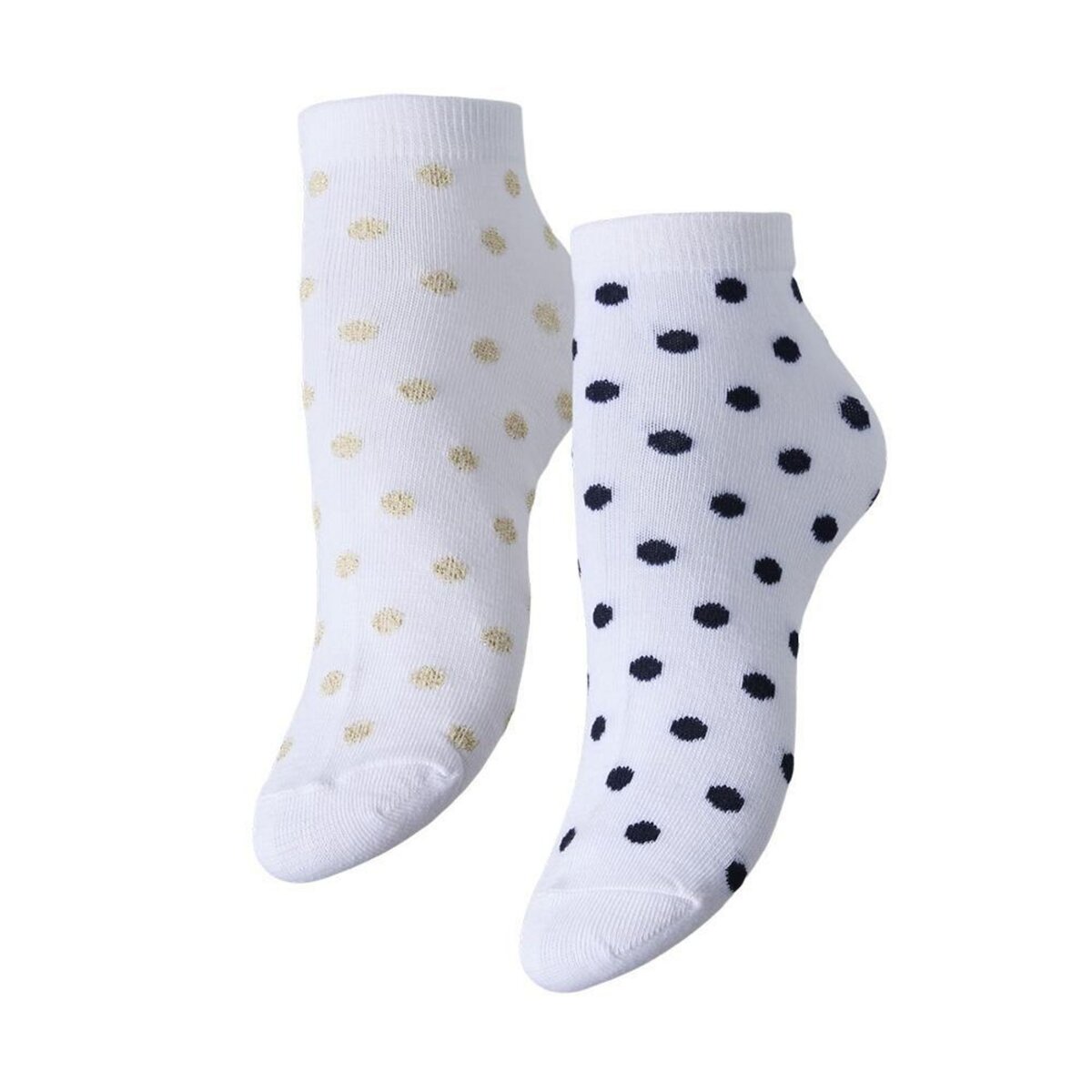 Pieces X2 Paires de Chaussettes hes/Pois Femme Pieces Claura