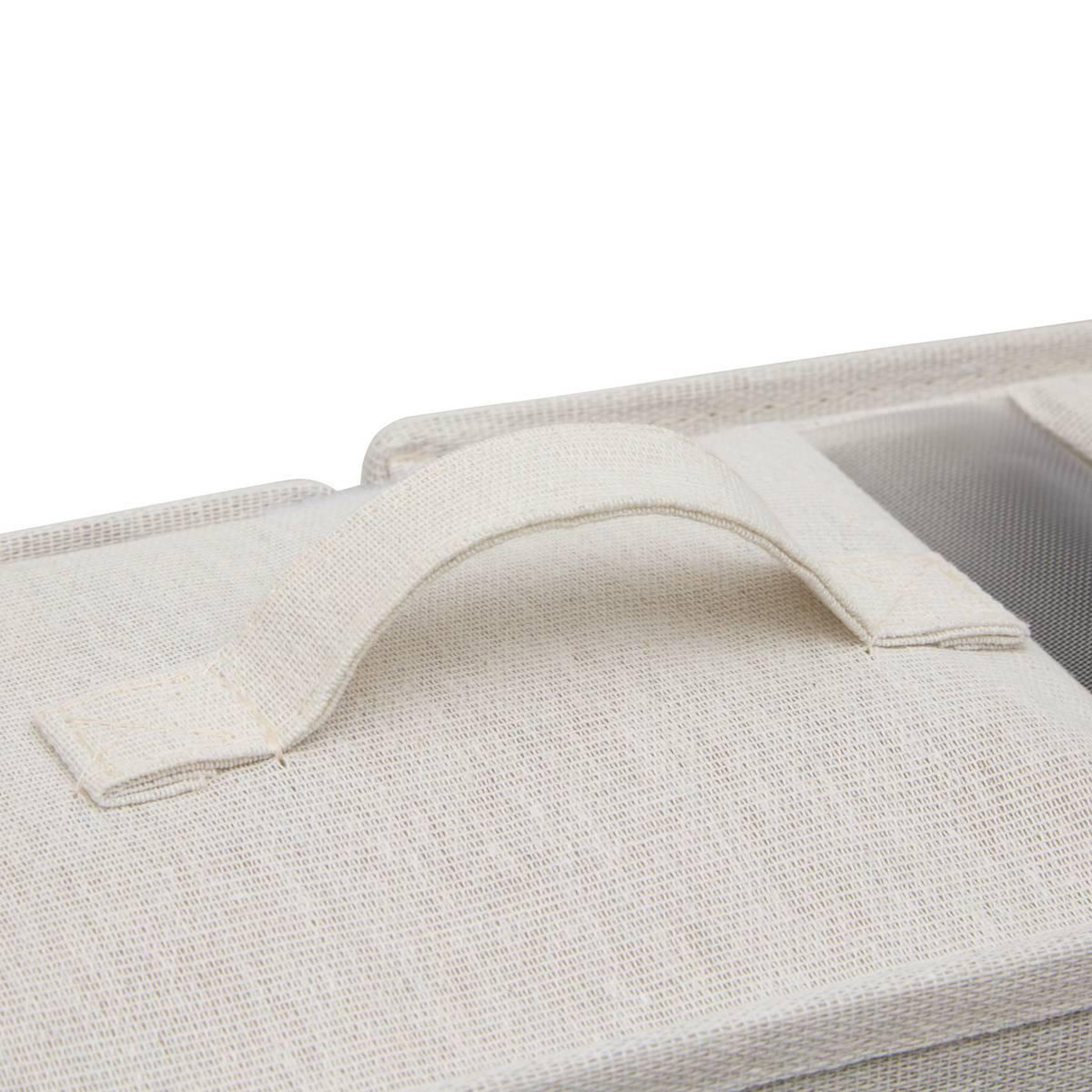 Voir la diapositive 5 : FIVE Lot de 2 Housses de Rangement  Dressy  41cm Beige