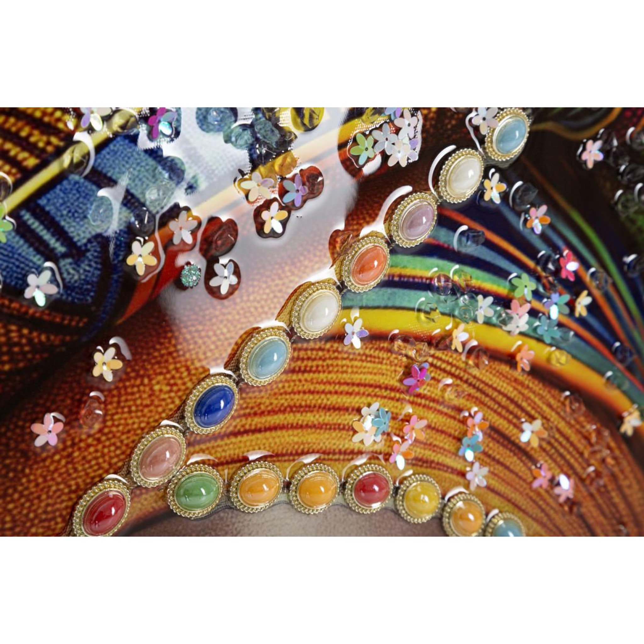 Voir la diapositive 2 : Paris Prix Tableau imprimé  maya i  60x120cm multicolore