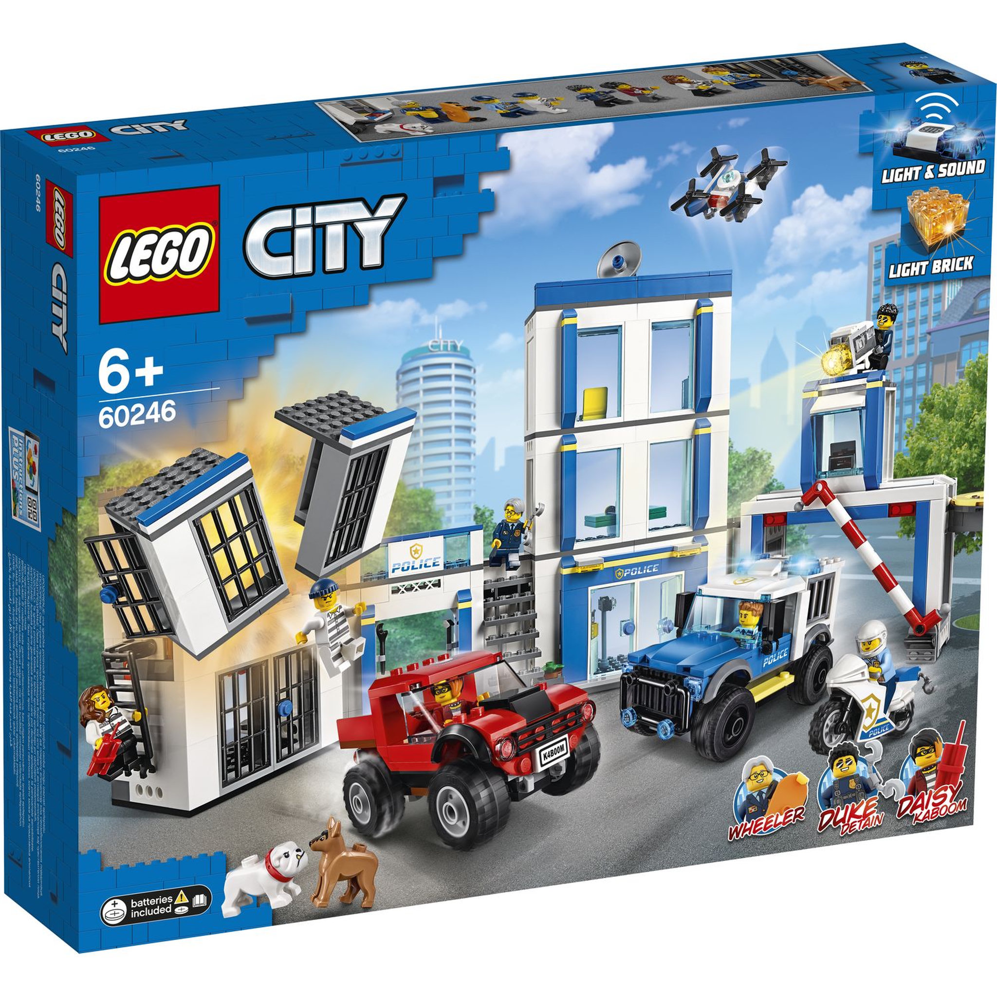Voir la diapositive 8 : LEGO City 60246 - Le Commissariat de Police