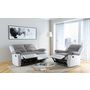 Voir la diapositive 2 : Ensemble canapé 2 places relax + fauteuil relax HELENE