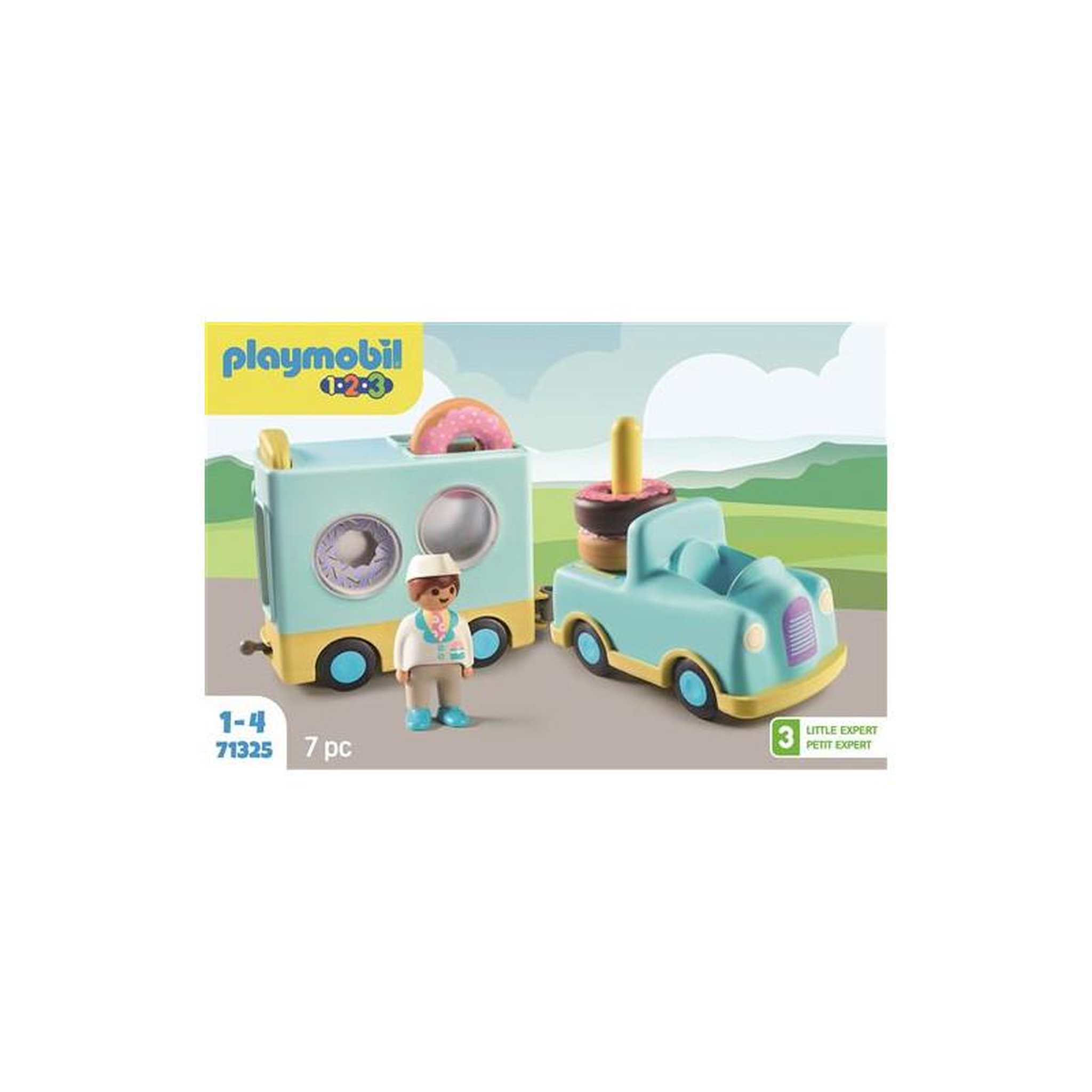 PLAYMOBIL Playmobil 1.2.3 71325 Camion de donuts