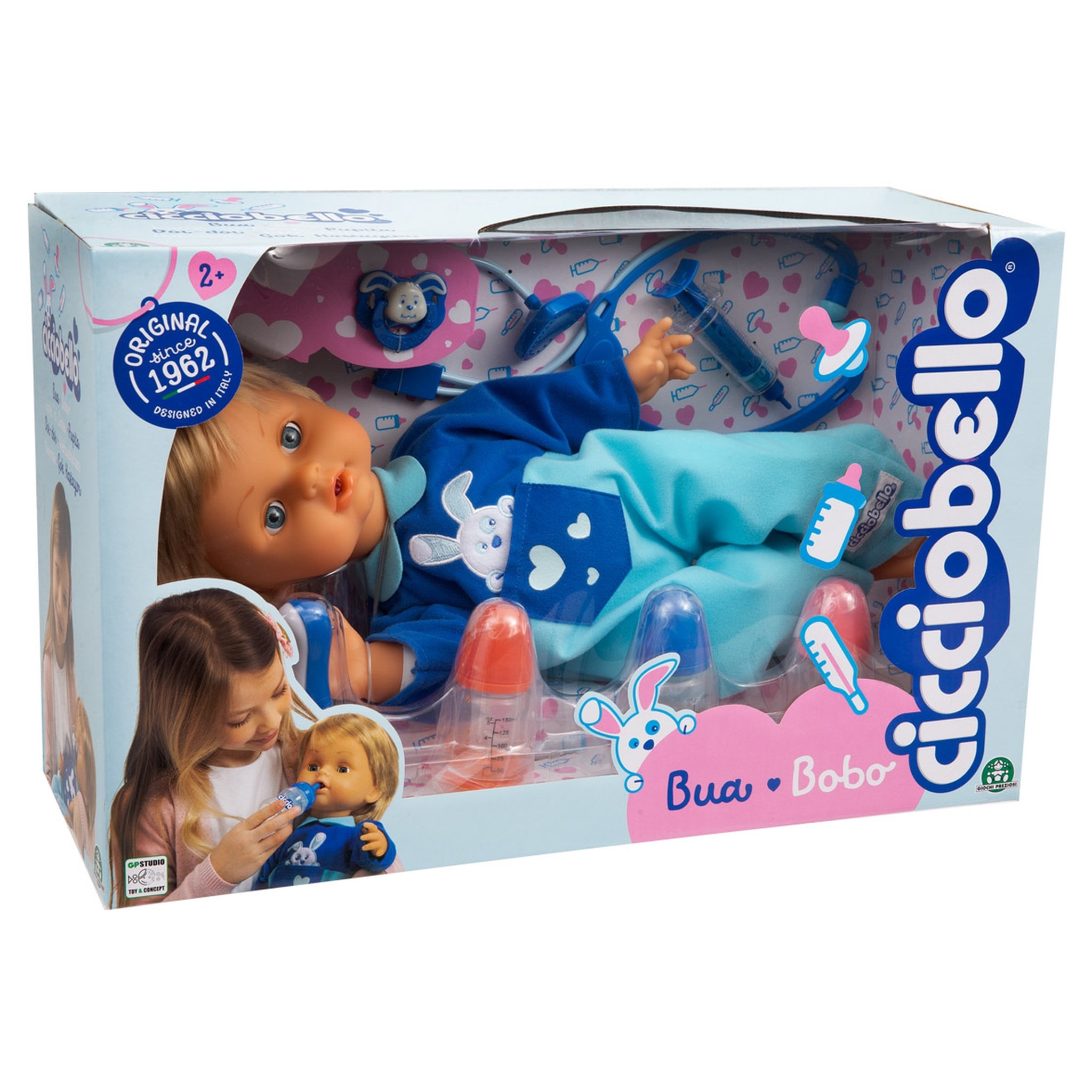 Voir la diapositive 2 : GIOCHI PREZIOSI Poupée Cicciobello Bobo