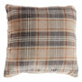 Voir la diapositive 1 : ACTUEL Coussin déco en sherpa Ecossais/uni 