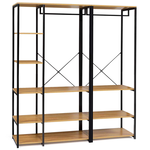 ID MARKET Dressing modulable XXL L. 150 cm DETROIT design industriel