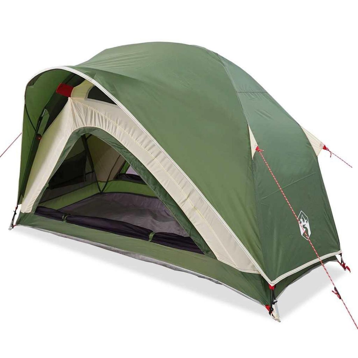VIDAXL Tente de camping 1 personne vert impermeable