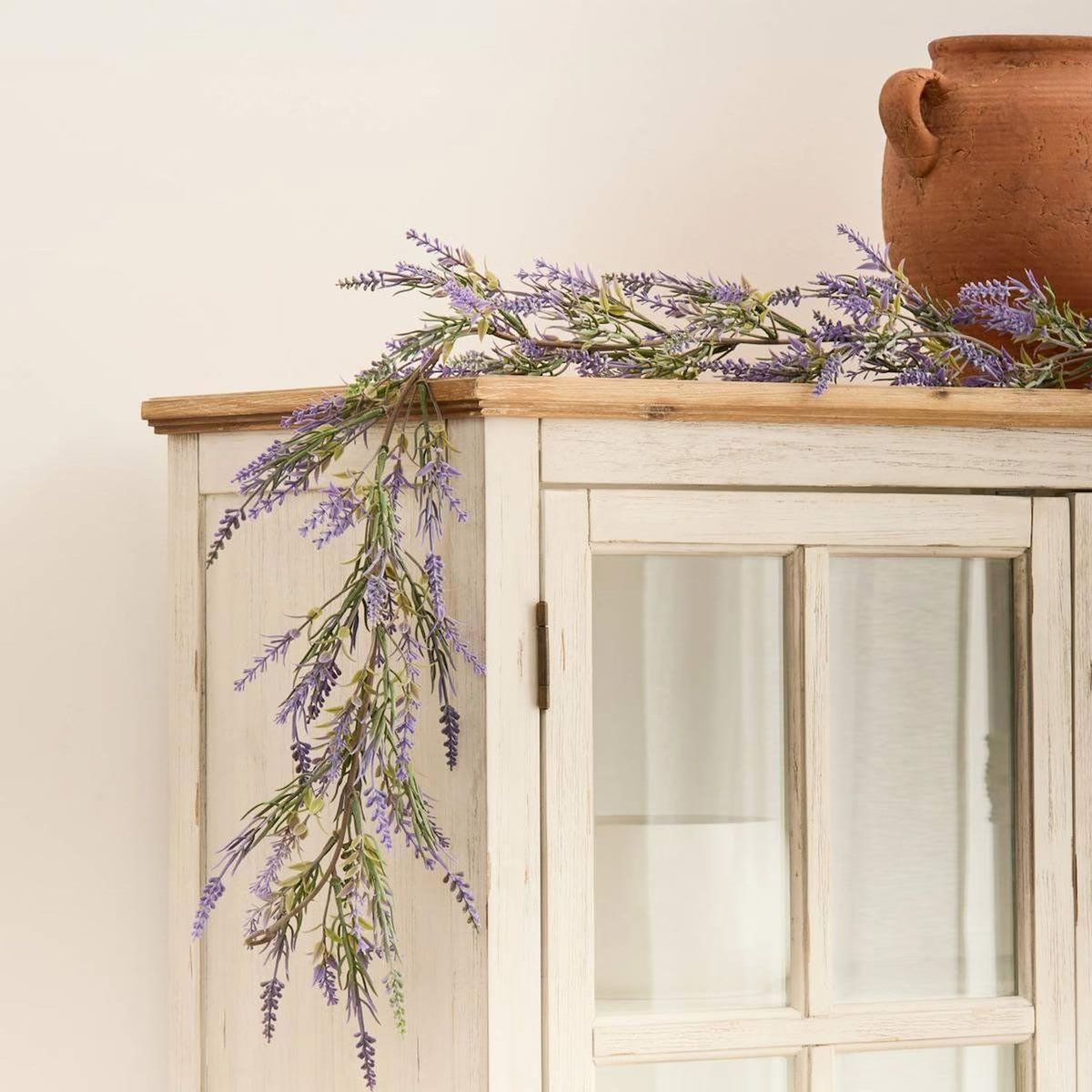 ATMOSPHERA Guirlande de Lavande  Provence  183cm Violet