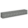 Voir la diapositive 3 : VIDAXL Lit sureleve a gabion Acier galvanise 180x30x30 cm