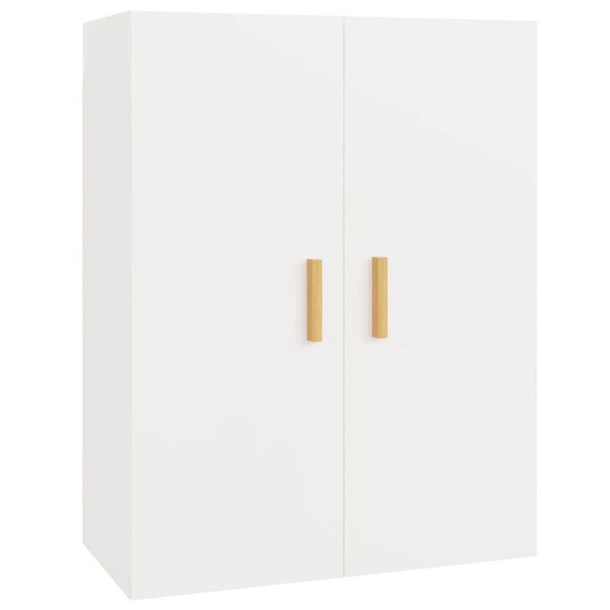 VIDAXL Armoire murale suspendue Blanc 69,5x34x90 cm