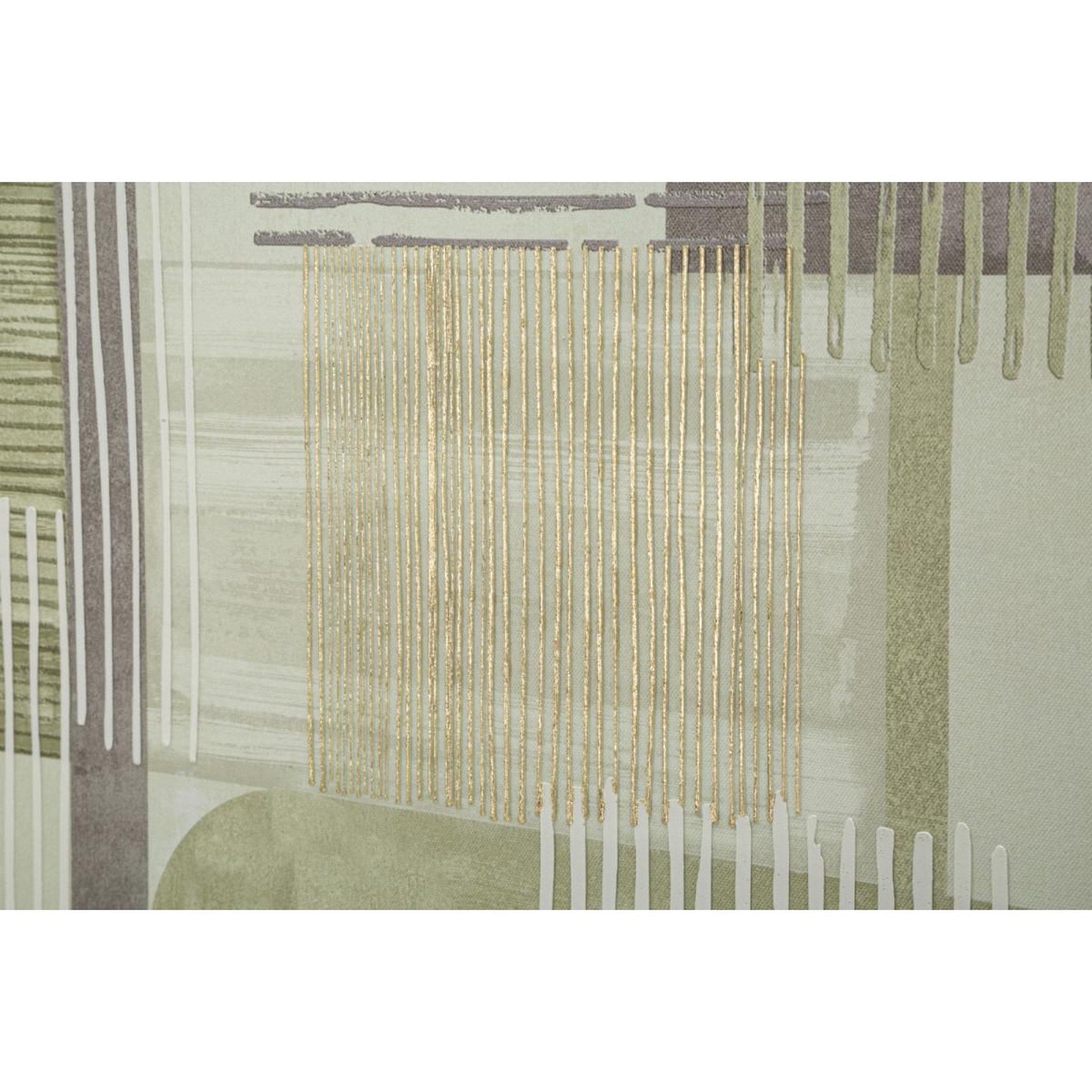 Voir la diapositive 4 : Paris Prix Tableau imprimé  lines i  60x60cm multicolore