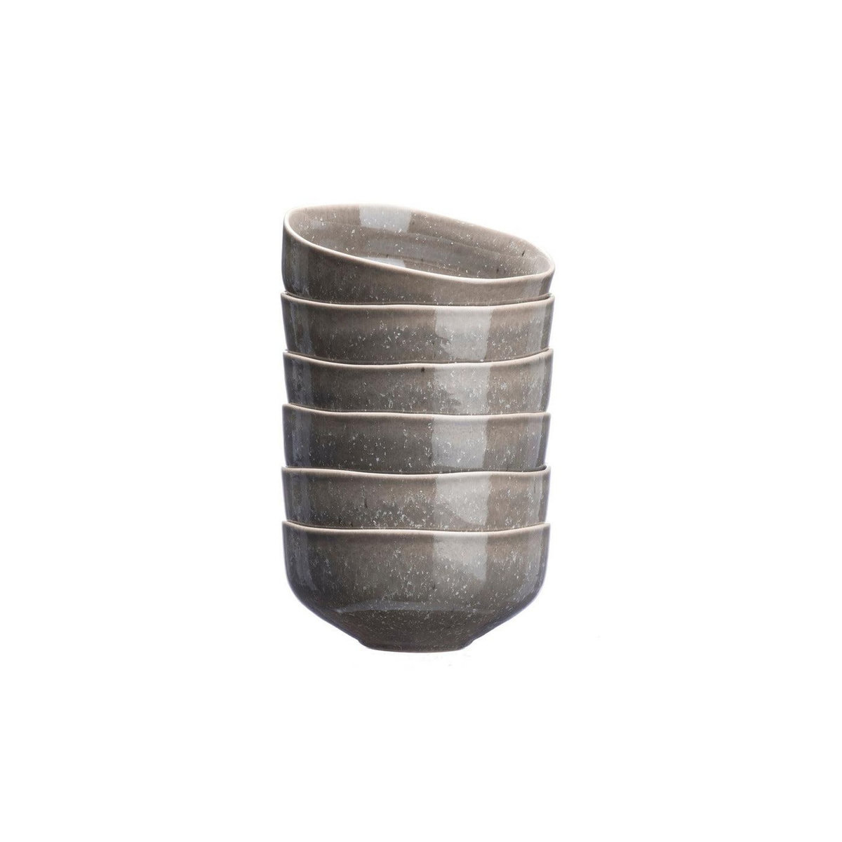 BJORN Bol STELLAR Ø14cm - 6 pièces - Gris béton