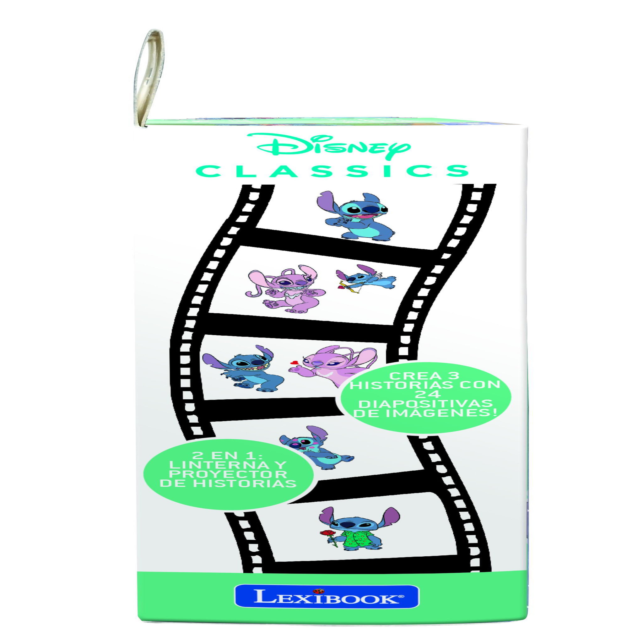 Voir la diapositive 4 : Lexibook Projecteur à histoires et lampe torche Stitch