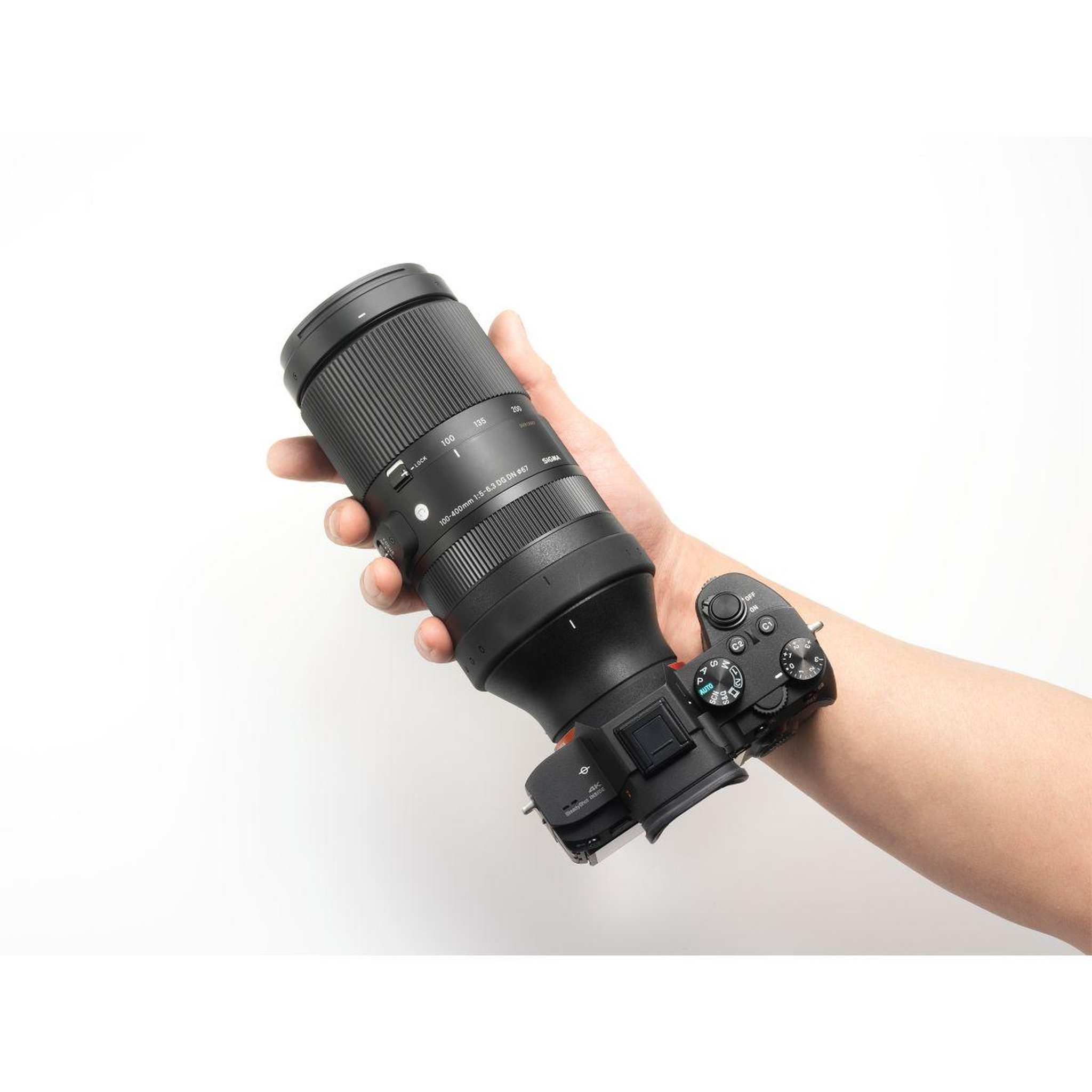 Voir la diapositive 2 : Sigma Objectif pour Hybride 100-400 5-6.3 DG DN OS Contemporary SE