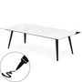 Voir la diapositive 3 : Paris Prix Table Basse 1 Cover  Tableau Effaçable  120cm Noir