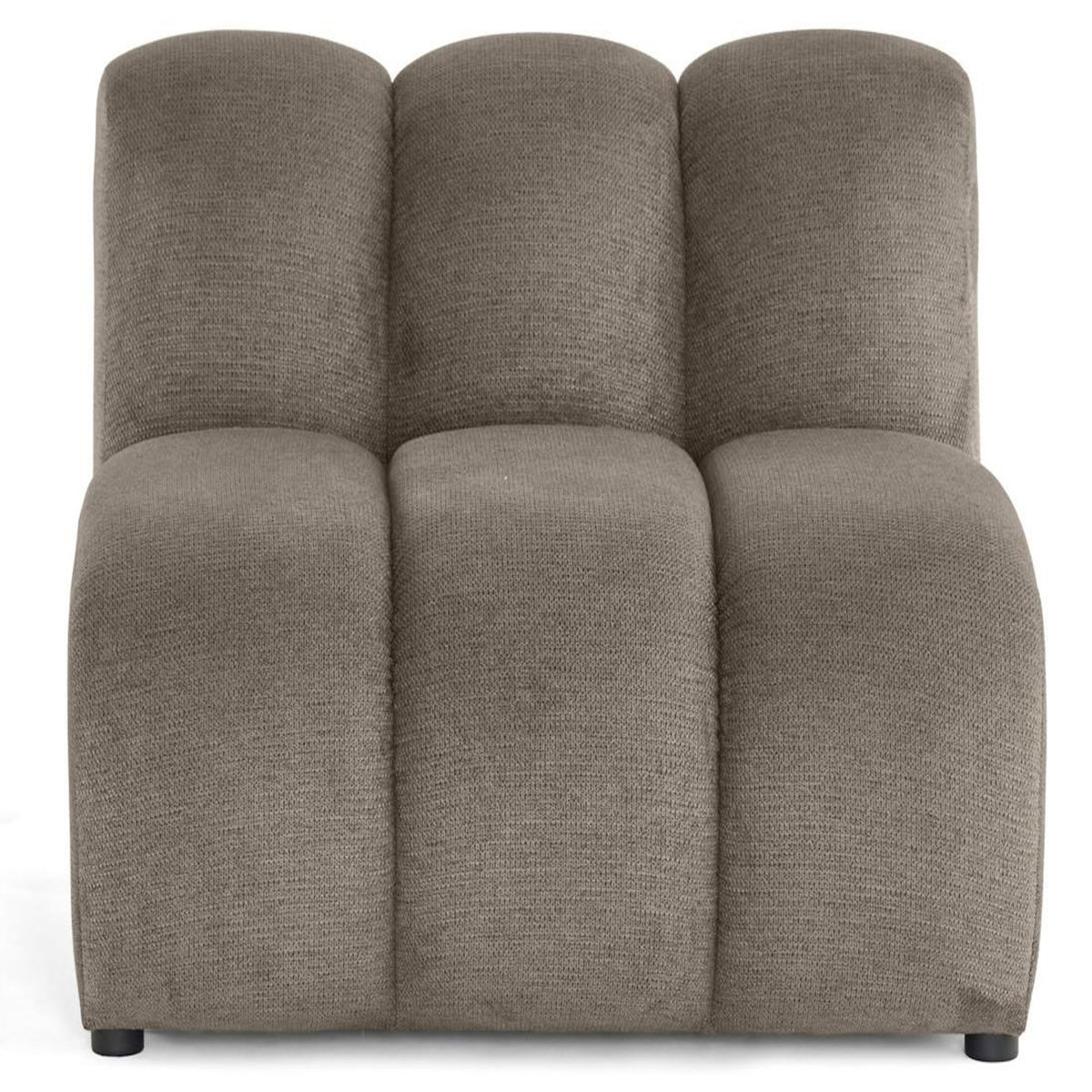 LISA DESIGN Debbie - module d'assise en tissu texturé