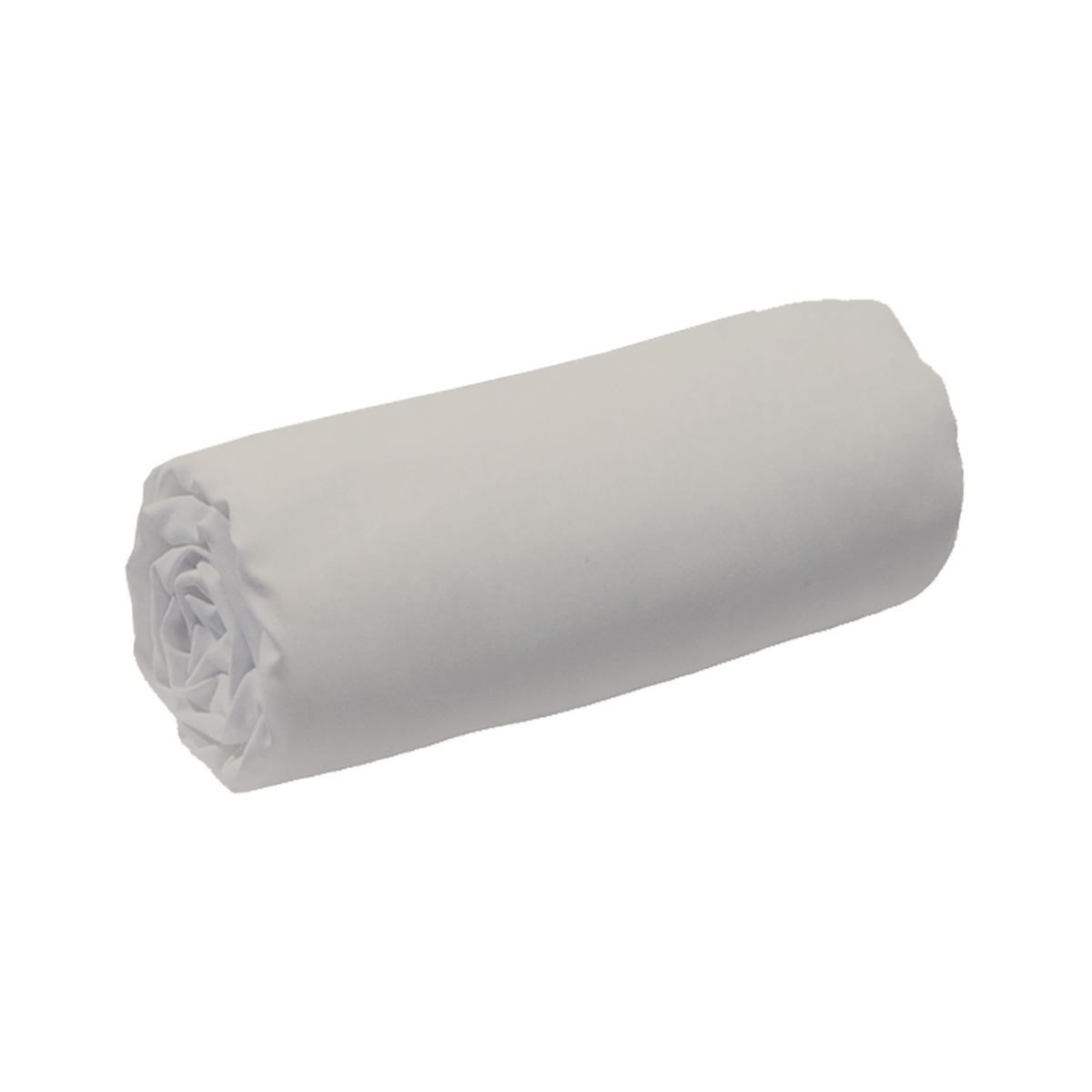 Drap housse uni en polycoton 47 fils 