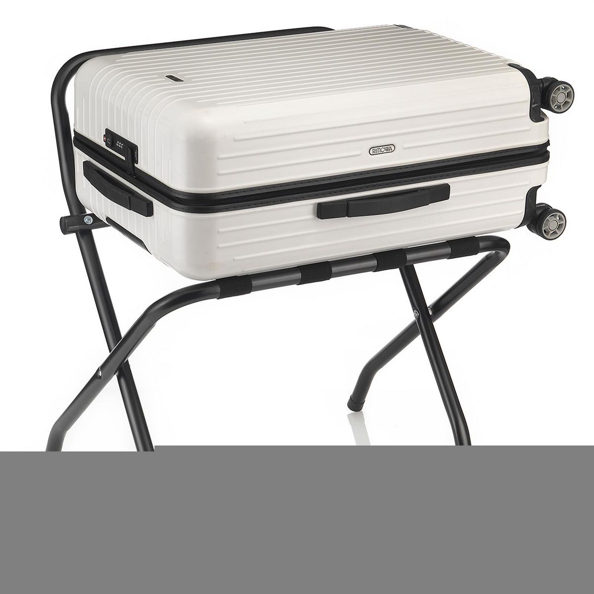 IDIMEX Porte-valise SUITE avec protection, structure pliable en métal